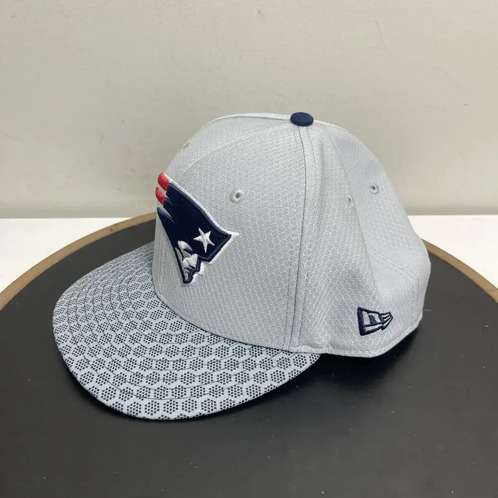 New England Patriots Hat Cap Snap‎ Back Super Bowl LII Gray NFL Football New Era